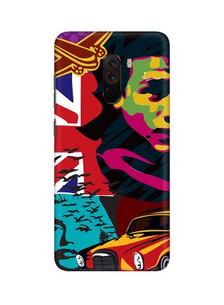 Matte Finish Slim Snap Basic Case Cover For Xiaomi Pocophone F1 Retro Spy - v1547028105/N20073520A_1