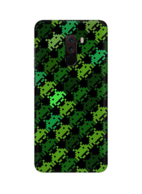 Matte Finish Slim Snap Basic Case Cover For Xiaomi Pocophone F1 Invader Matrix