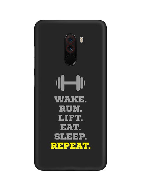 Matte Finish Slim Snap Basic Case Cover For Xiaomi Pocophone F1 Routine