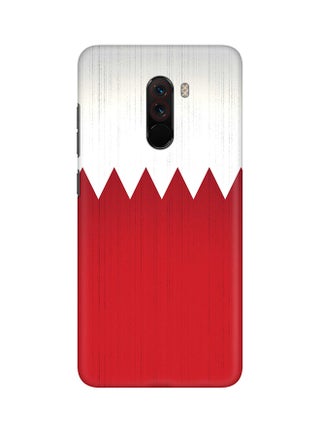 Matte Finish Slim Snap Basic Case Cover For Xiaomi Pocophone F1 Flag Of Bahrain - v1547028224/N20073763A_1