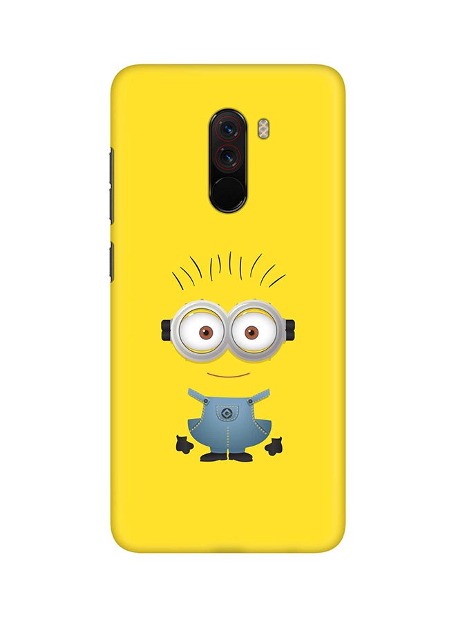 Stylizedd Matte Finish Slim Snap Basic Case Cover For Xiaomi Pocophone F1 Minion 3 - Image 1
