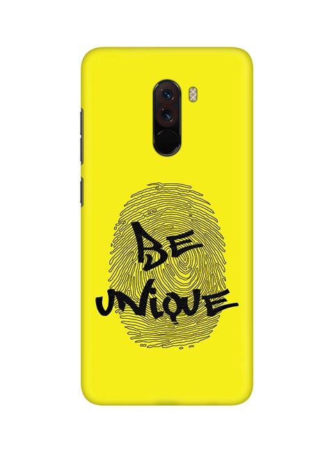 Matte Finish Slim Snap Basic Case Cover For Xiaomi Pocophone F1 Be Unique