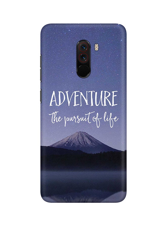 Stylizedd - Matte Finish Slim Snap Basic Case Cover For Xiaomi Pocophone F1 Adventure - Image 1