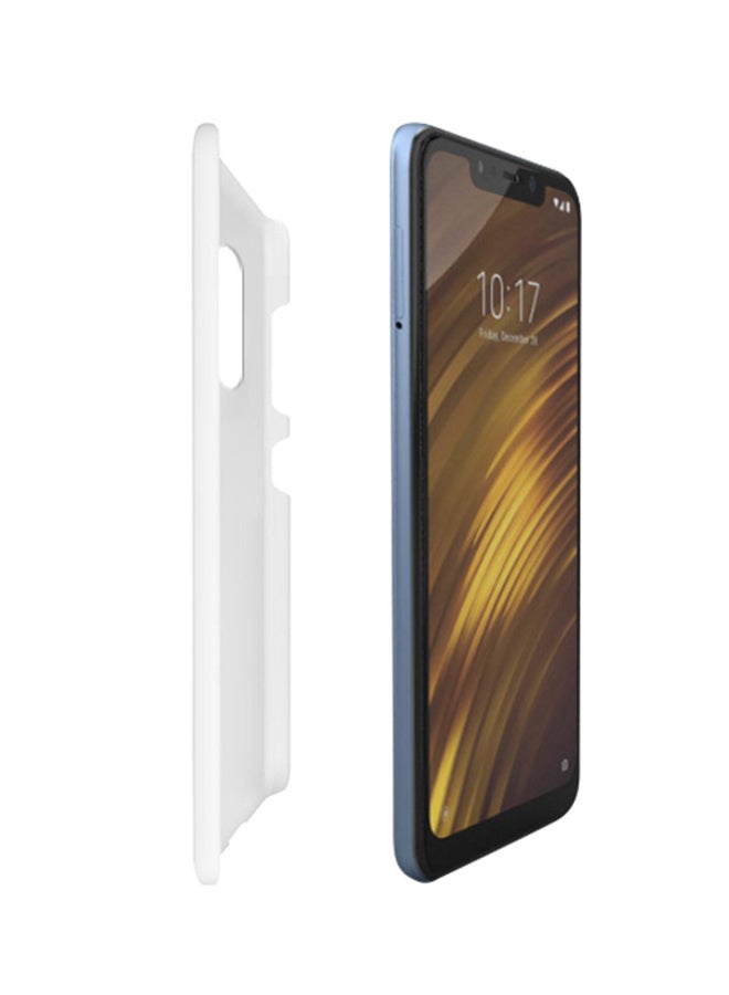 Stylizedd Matte Finish Slim Snap Basic Case Cover For Xiaomi Pocophone F1 Battery Empty - Image 2