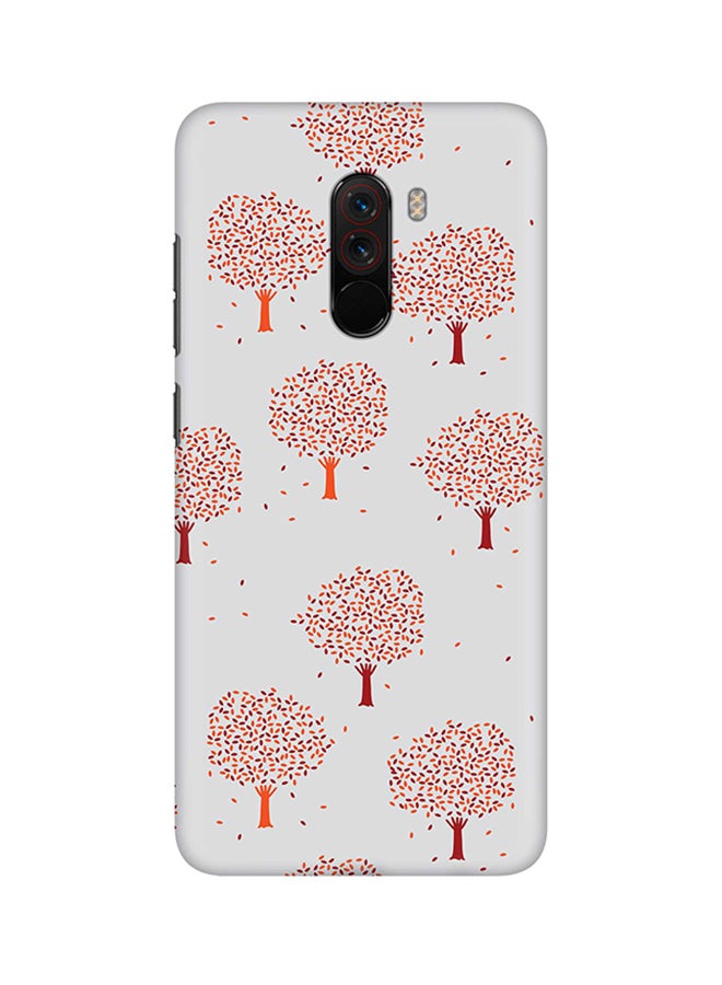 Stylizedd Matte Finish Slim Snap Basic Case Cover For Xiaomi Pocophone F1 Orange Fall - Image 1