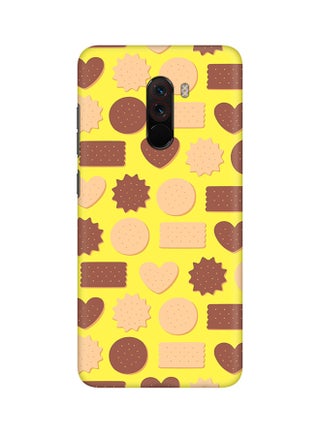 Matte Finish Slim Snap Basic Case Cover For Xiaomi Pocophone F1 Hearty Biscuits - v1547028330/N20077121A_1