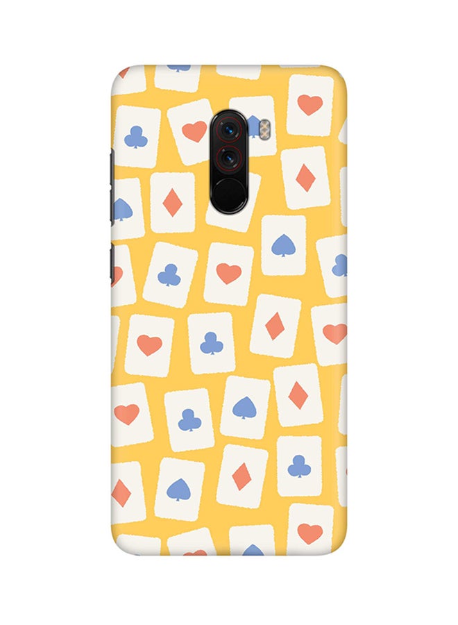 Stylizedd Matte Finish Slim Snap Basic Case Cover For Xiaomi Pocophone F1 Card Spread  - Image 1
