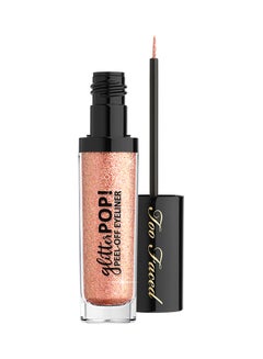 Glitter Pop Peel-Off Eyeliner Yes Way Rose-Rose Gold Glitter