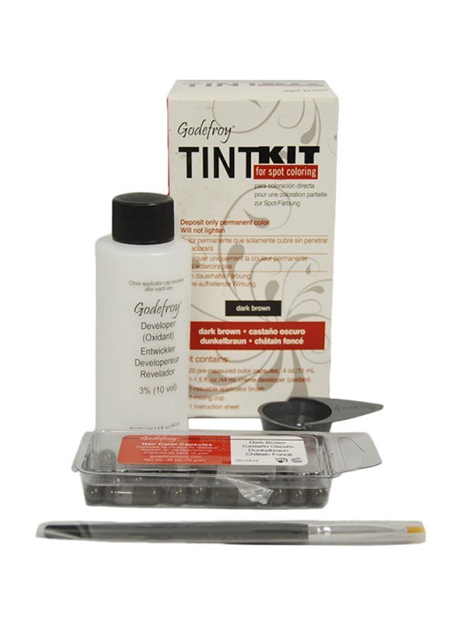 Godefroy Tint Kit For Spot Coloring Dark Brown - Image 2