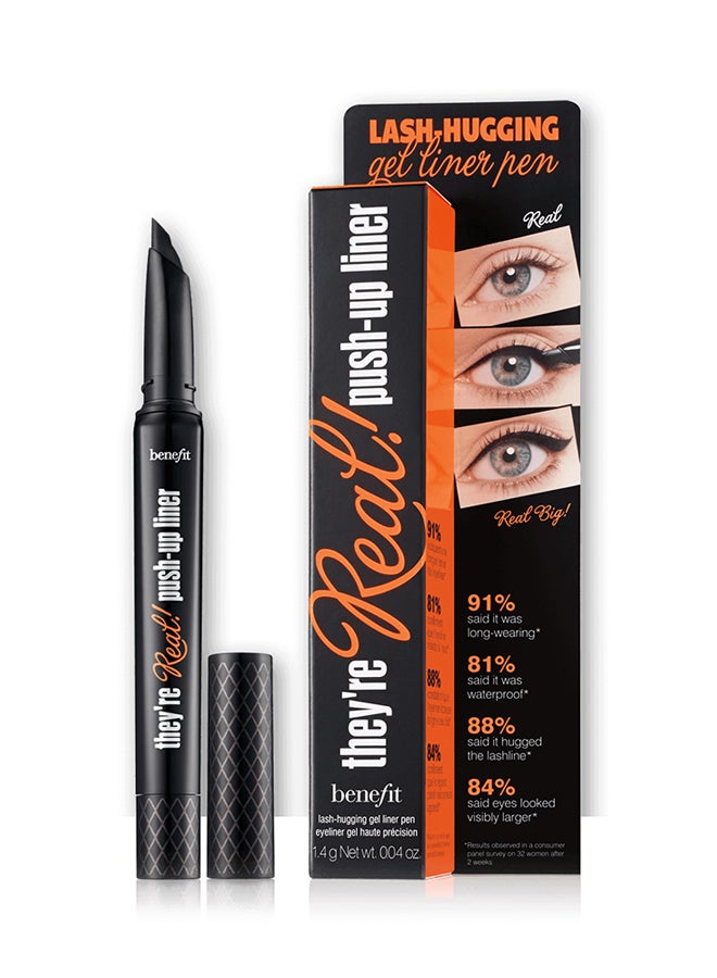 Benefit Cosmetics - They'Re Real Push Up Eyeliner Black - Image 1