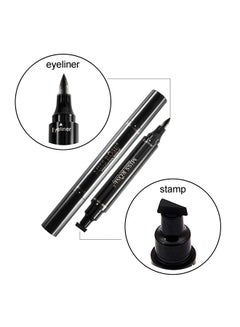Miss Rose Dual Professional Waterproof Liquid Eyeliner Black  - Image 2