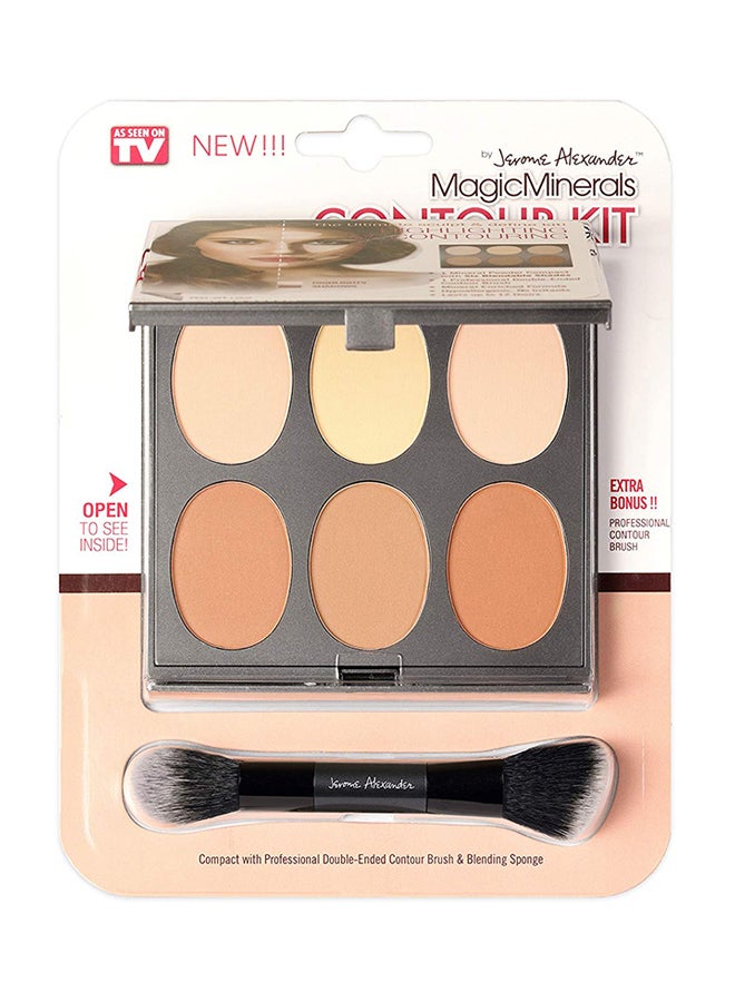 Jerome Alexander Magic Minerals Contour Makeup Palette Multicolour  - Image 2