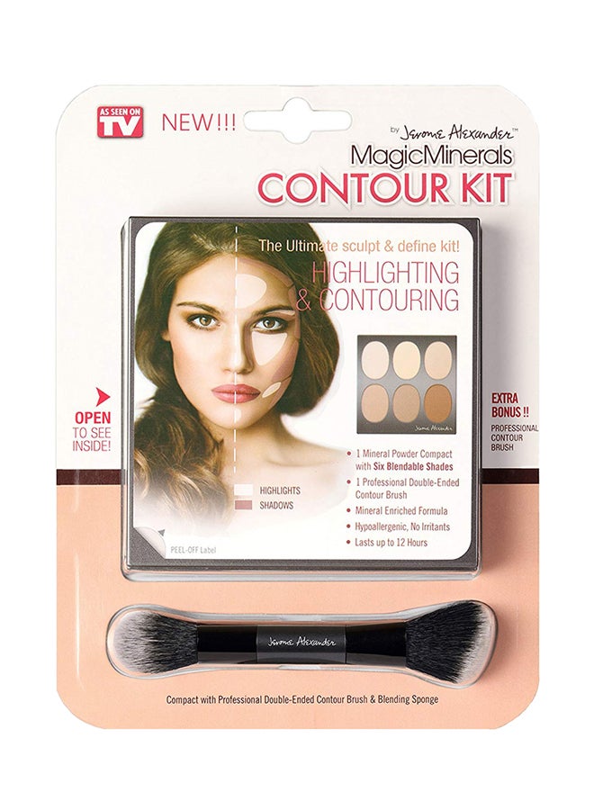 Jerome Alexander Magic Minerals Contour Makeup Palette Multicolour  - Image 3