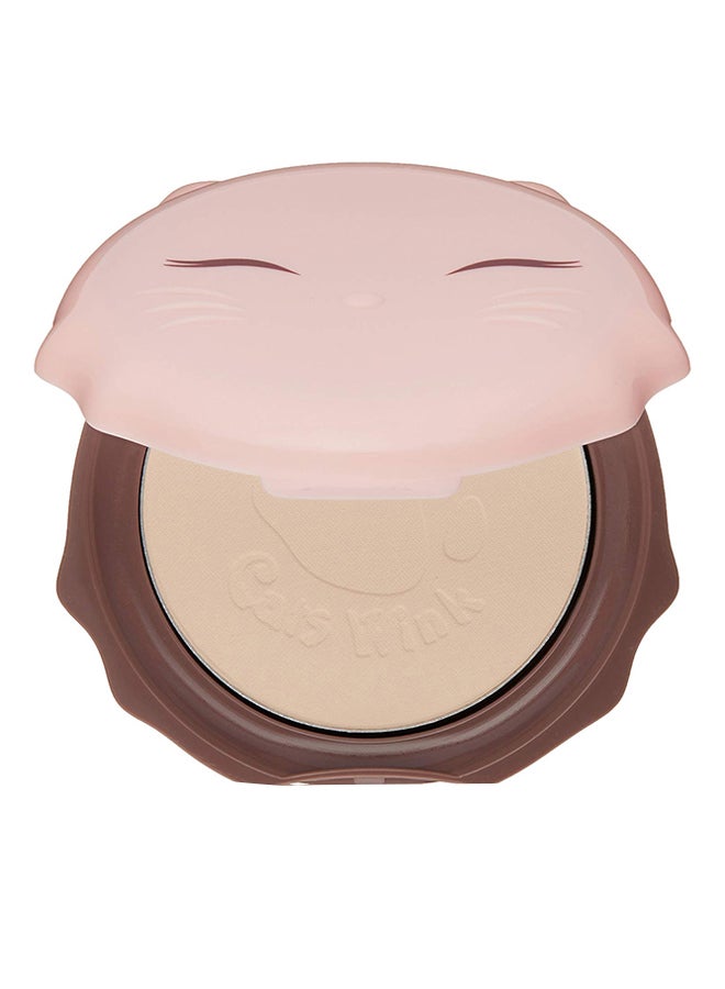 TONYMOLY Cats Wink Pressed Face Powder 01 Clear Skin - Image 1