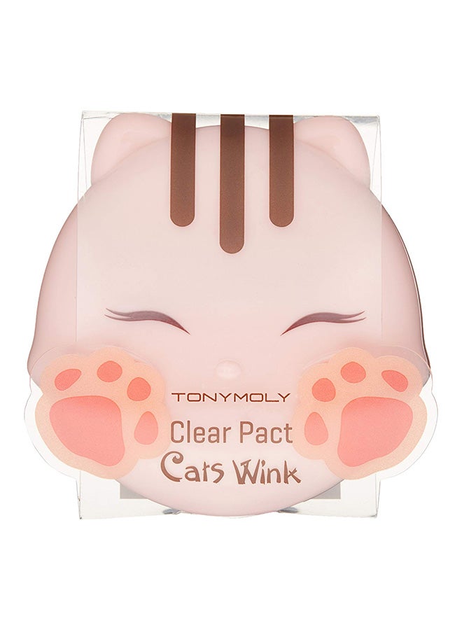 TONYMOLY Cats Wink Pressed Face Powder 01 Clear Skin - Image 5