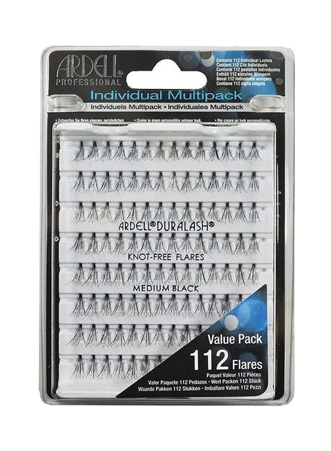 أرديل مجموعة رموش صناعية متنوعة مكونة من 112 قطعة أسود