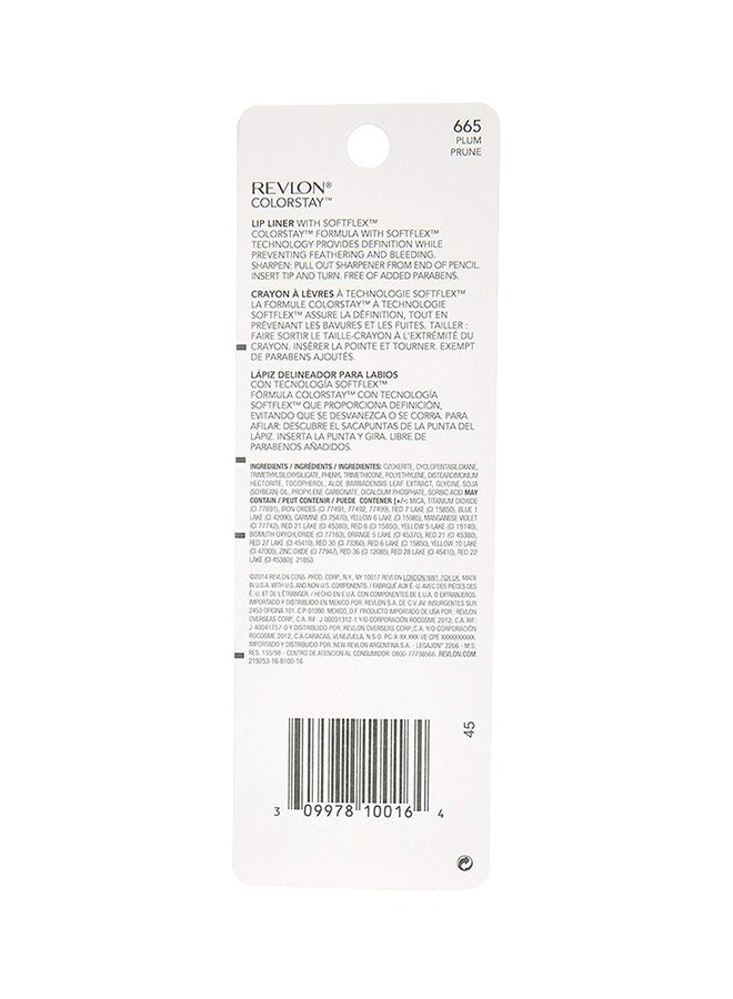 Revlon - ColorStay Lipliner With SoftFlex Plum - Image 1