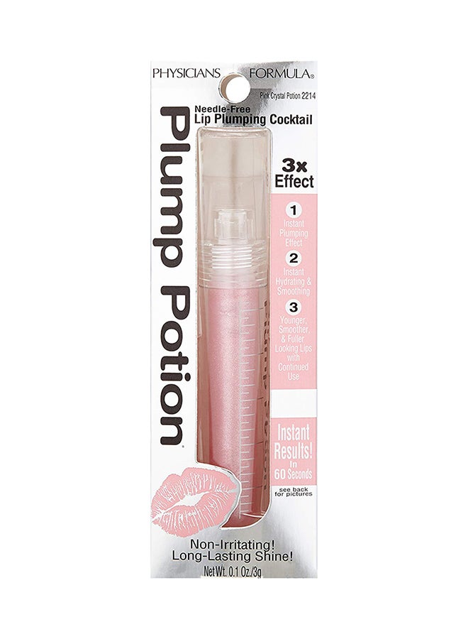 Physicians Formula - Plump Potion Needle-Free Lip Plumping Cocktail Pink Crystal Potion - Image 1