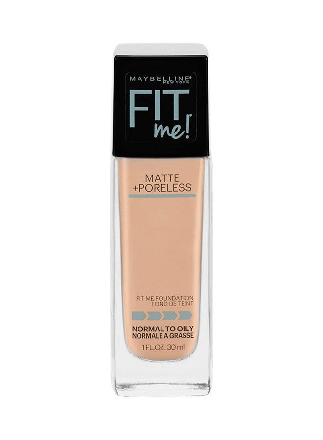 Fit Me! Matte + Poreless Foundation 122 Creamy Beige