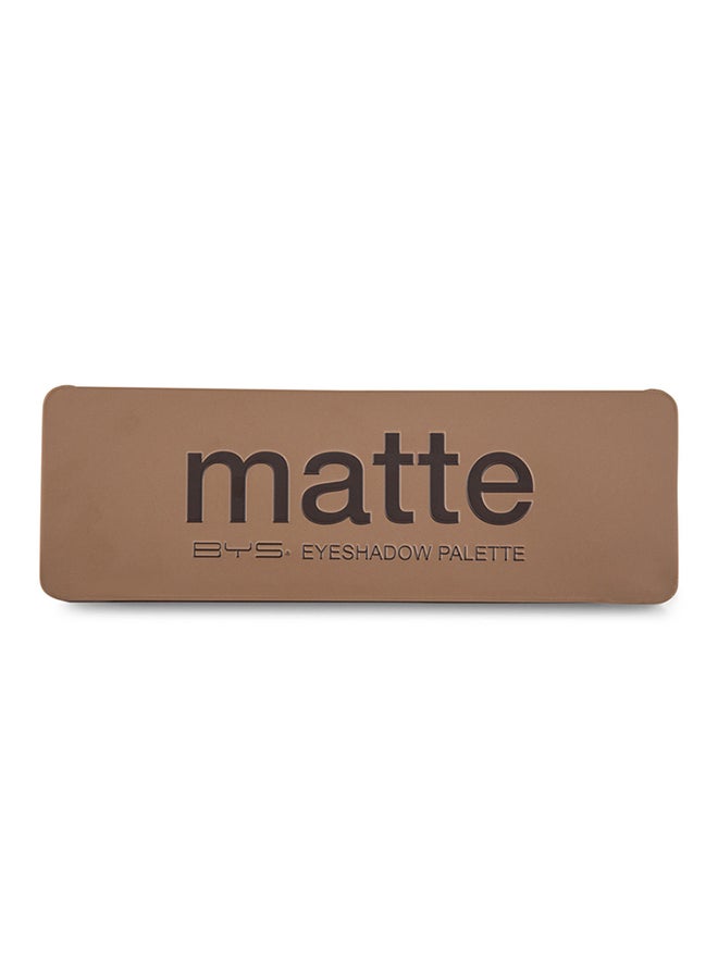 BYS 12-Colour Matte Eyeshadow Palette Multicolour - Image 4