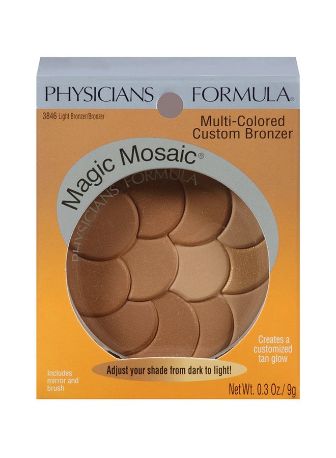 فيزيشنز فورميلا بودرة مضغوطة للوجه بتصميم مخصص من ماجيك موزايك برونزي فاتح - Image 2