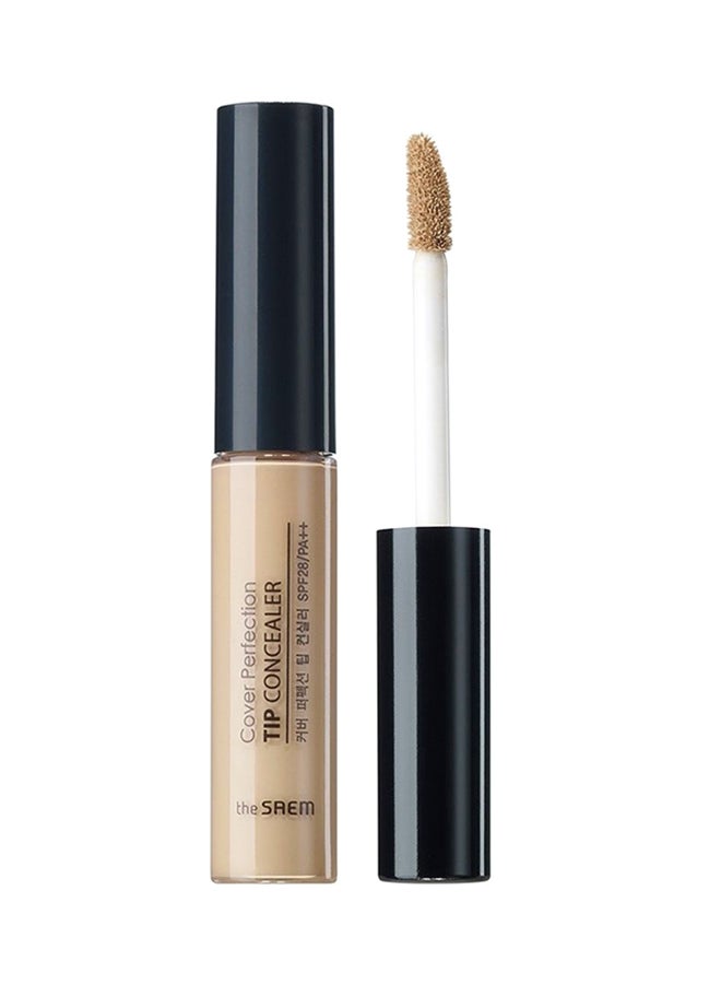 the SAEM Cover Perfection Tip Concealer SPF28/PA++ 1.5 Natural Beige  - Image 1