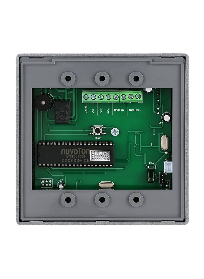 Door Lock Access Control System Silver 11.7x2.1x11.7cm  - Image 3