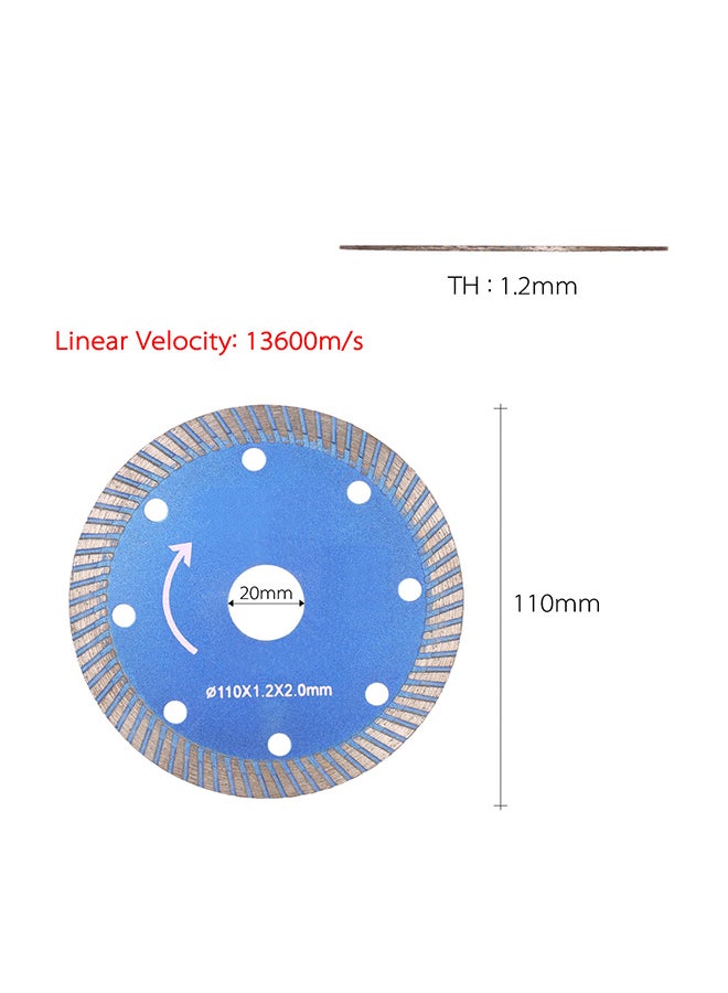 Diamond Saw Blade Blue - Image 3
