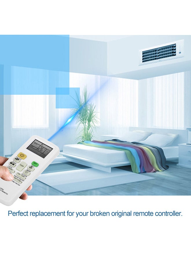 Generic Air Conditioner Remote Control V3690 White  - Image 4