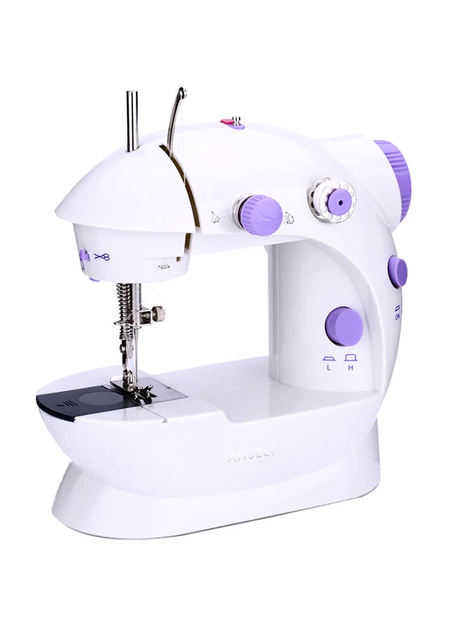 ANSELF Electric Sewing Machine 240V H16669UK White/Purple  - Image 1