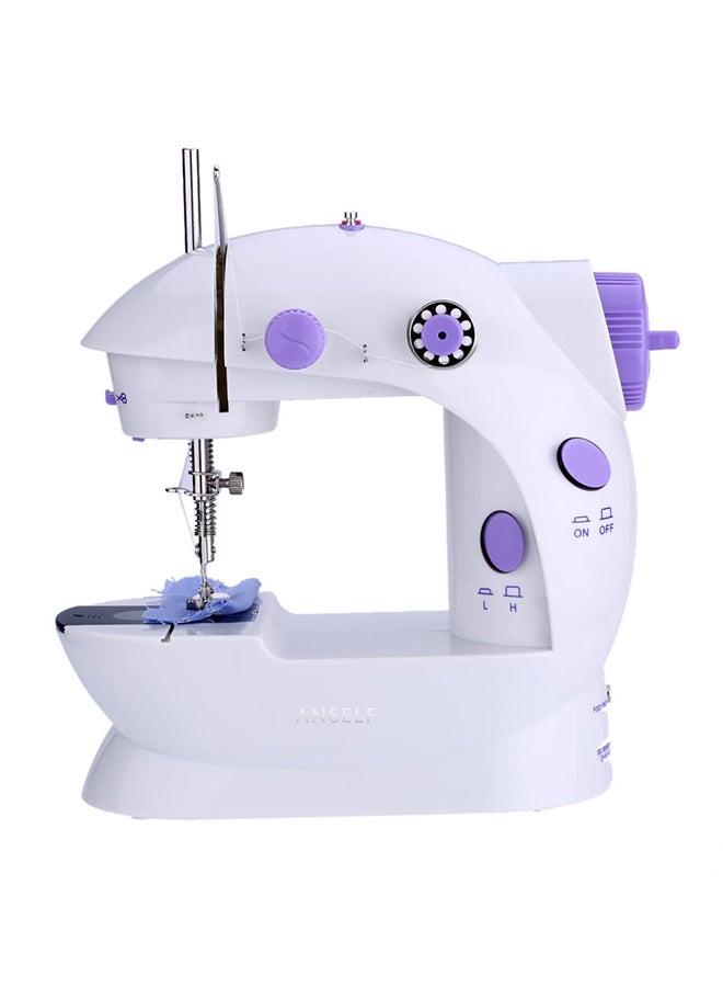 ANSELF Electric Sewing Machine 240V H16669UK White/Purple  - Image 2