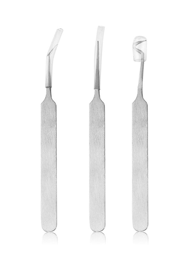 3Pcs Blackhead Pimples Removal Pointed Bend Gib Head Comedone Acne Extractor - Image 2