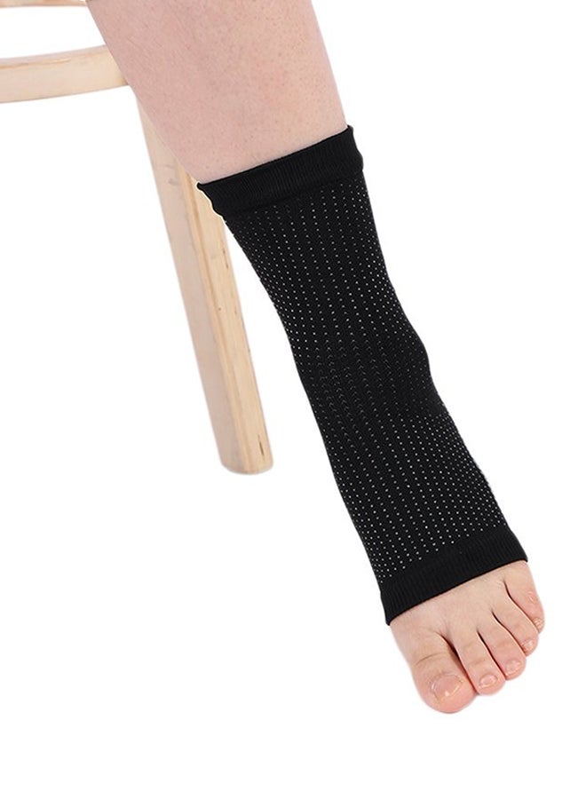 Generic Professional Sport Foot Angle Anti Fatigue Compression Foot Sleeve Sock  - Image 2