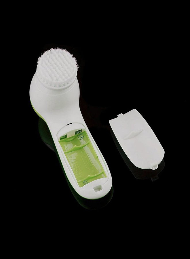 أداة تدليك منظفة للوجه 5 في 1 أبيض/أخضر - Image 2