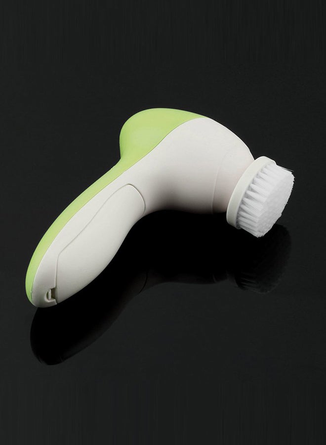 أداة تدليك منظفة للوجه 5 في 1 أبيض/أخضر - Image 3