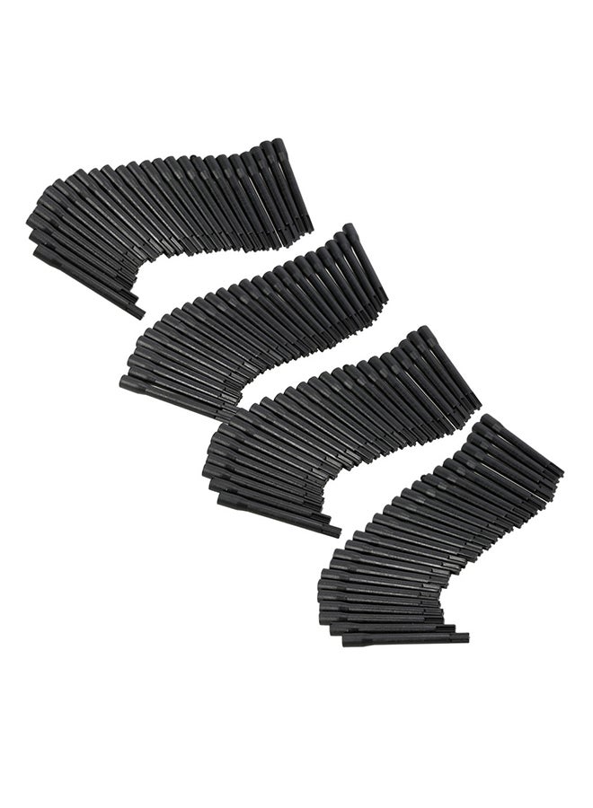 100-Piece Tattoo Pigment Mixer Sticks Black - Image 1