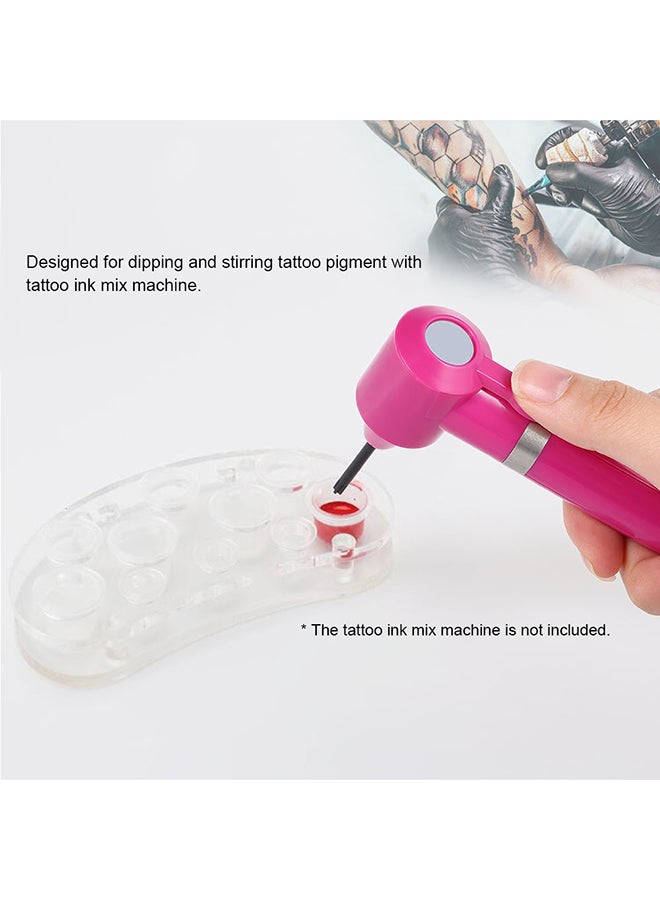 100-Piece Tattoo Pigment Mixer Sticks Black - Image 4