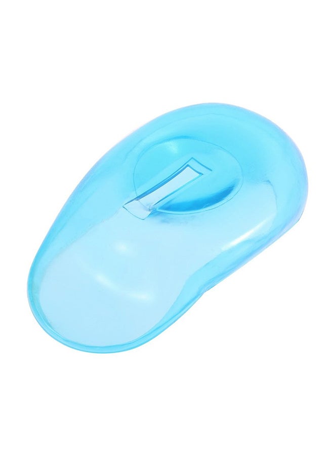 2-Piece Hair Dye Shield Ear Cover Blue 7.3cm  - Image 2