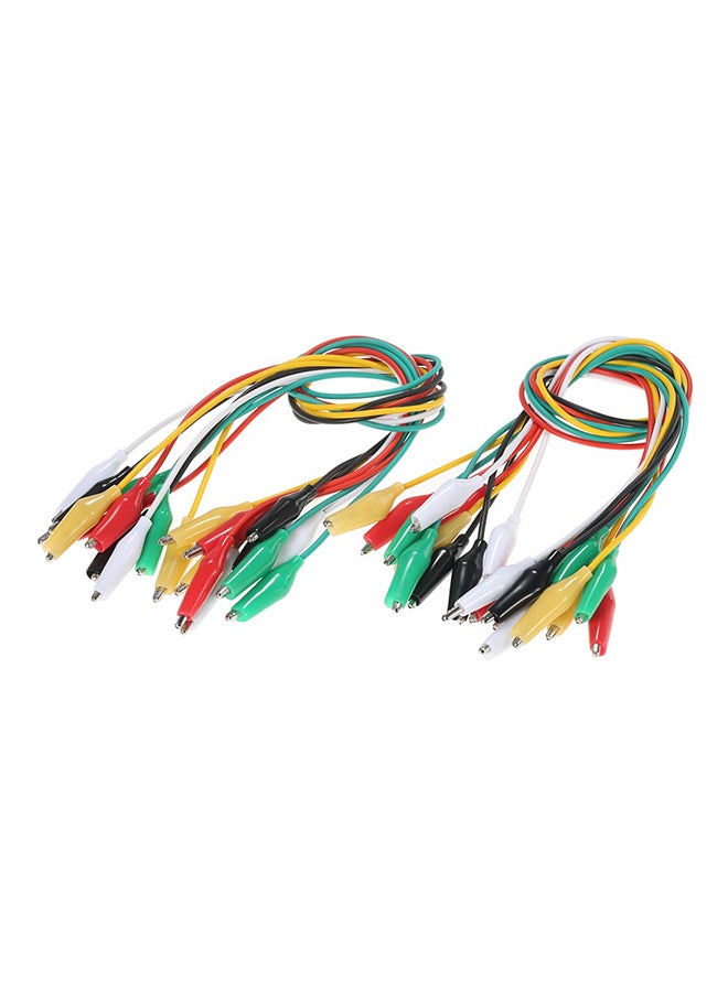 20 قطعة من الكماشات المستدقة مزدوجة الطرف أحمر/أبيض/أصفر 50سم - Image 1