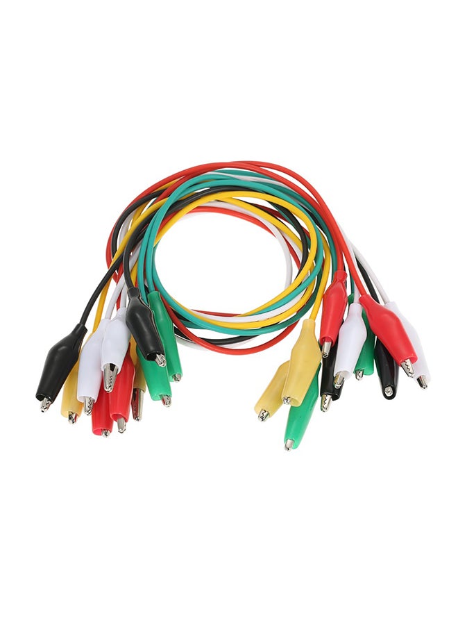 20 قطعة من الكماشات المستدقة مزدوجة الطرف أحمر/أبيض/أصفر 50سم - Image 2