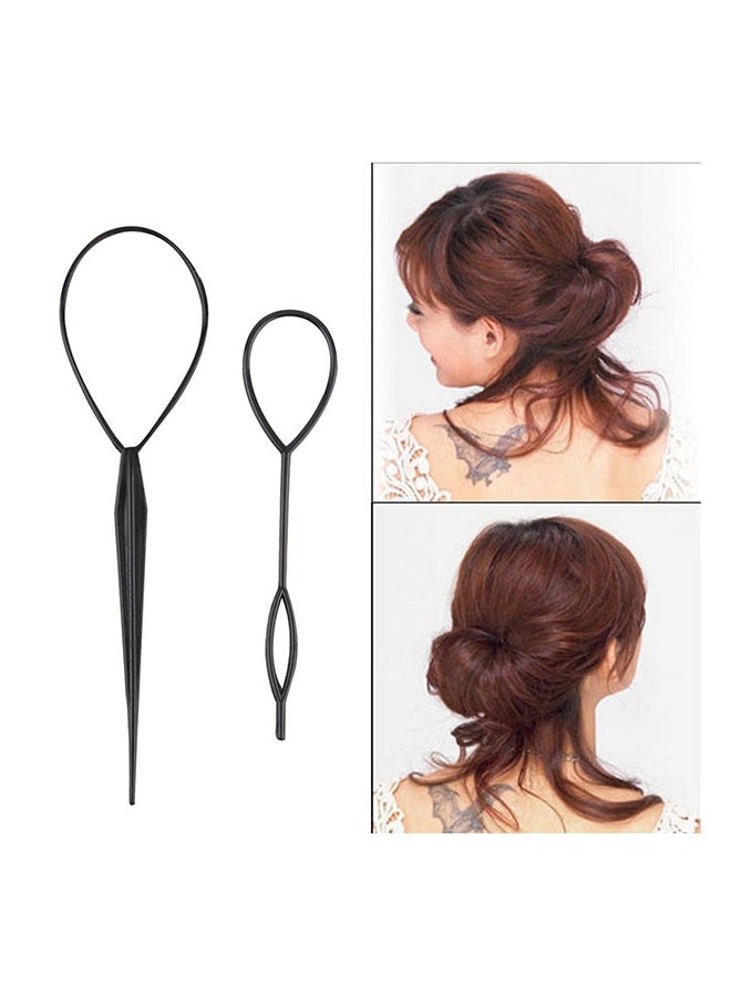 Topsy Pony Tail Hair Styler Black - Image 4