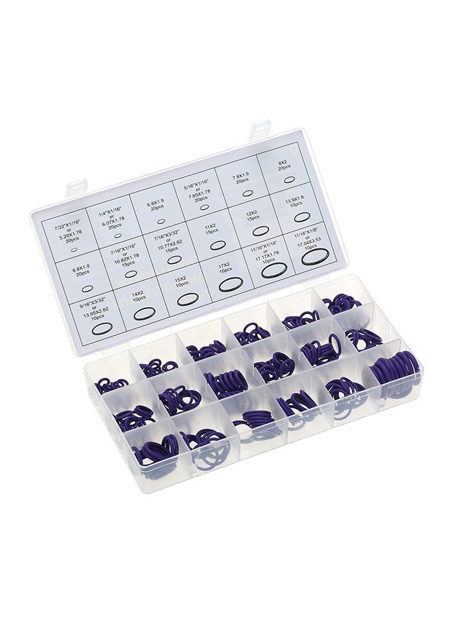Generic 270-Piece Auto Air Conditioning O Ring Set Purple 20.5x3x10.5cm  - Image 3