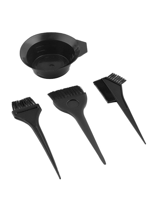 4-Piece Hair Dye Set Black - Image 1