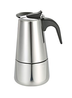 Generic Moka Latte Espresso Maker 450ml 450.0 ml H18576-4 Silver/Black  - Image 1