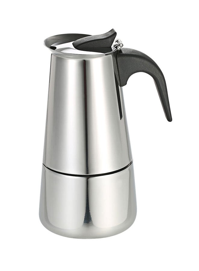 ماكينة صنع الاسبريسو والموكا واللاتيه سعة 450 مل 450.0 ml H18576-4 أسود/ فضي  - Image 1