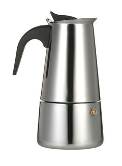 Generic Moka Latte Espresso Maker 450ml 450.0 ml H18576-4 Silver/Black  - Image 2