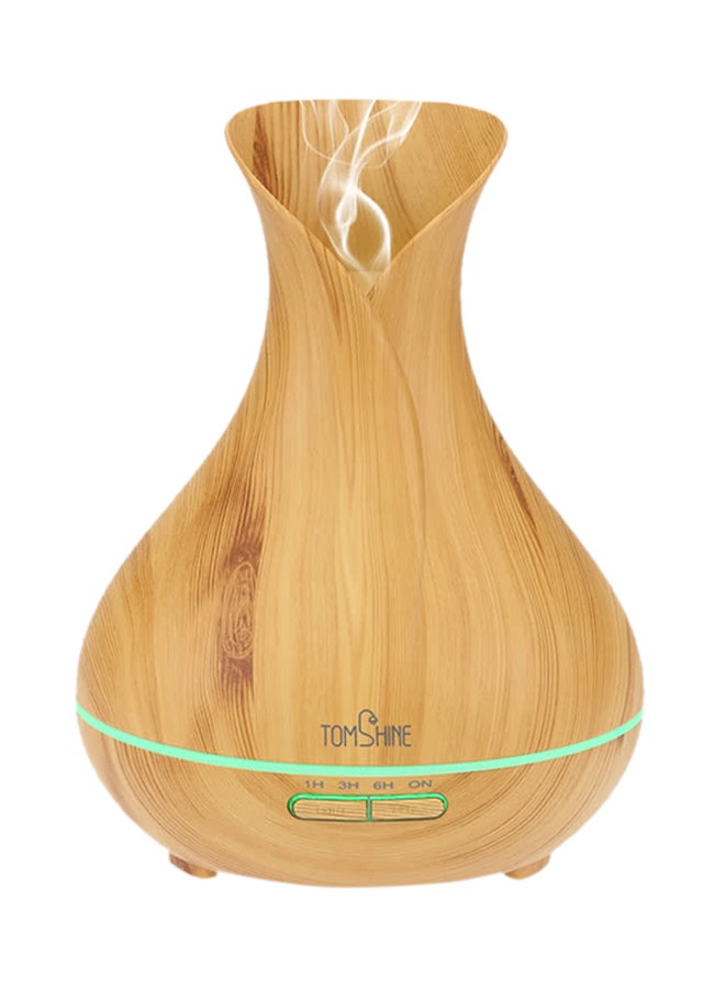 Tomshine Cool Mist Air Humidifier 400ml Brown  - Image 1
