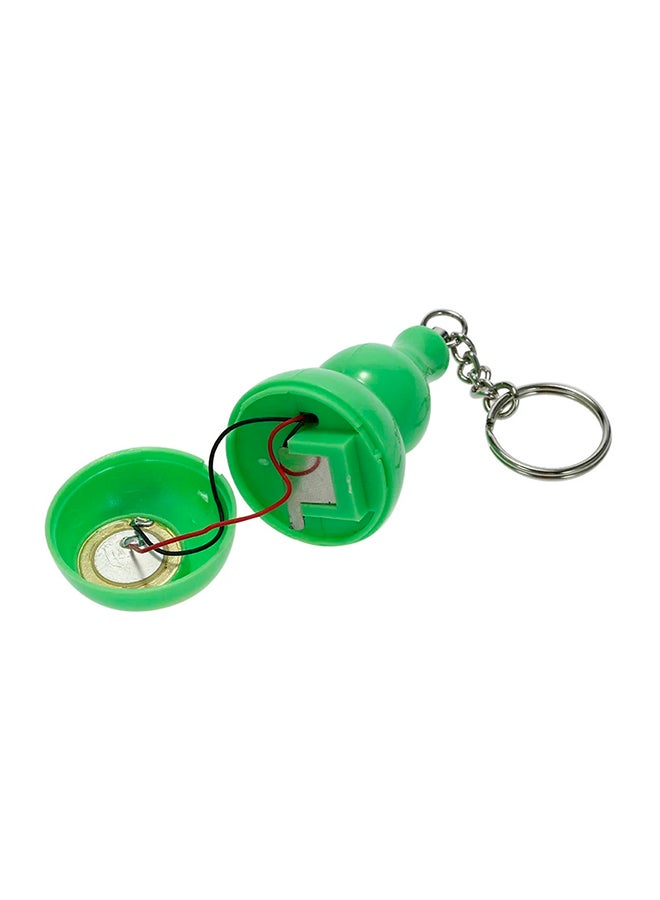 Personal Security Alarm Keychain Green 7x3.5x3.5cm - Image 3