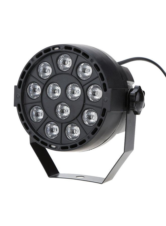 LIXADA LED Stage Par Light Black 12x11.5x9centimeter