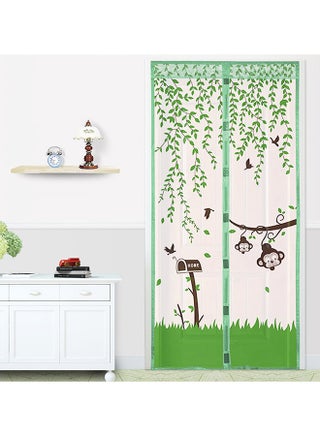 Magnetic Mesh Screen Door Curtain Multicolour 90x210cm - v1547036649/N20110675A_1